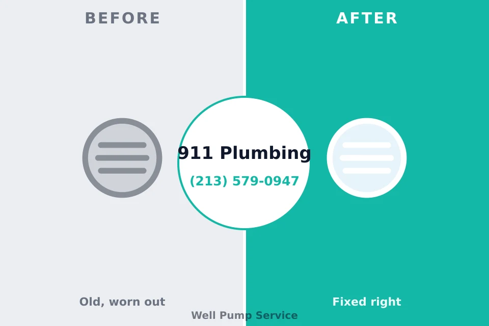 Before and after: plumbing company Lannon, WI
